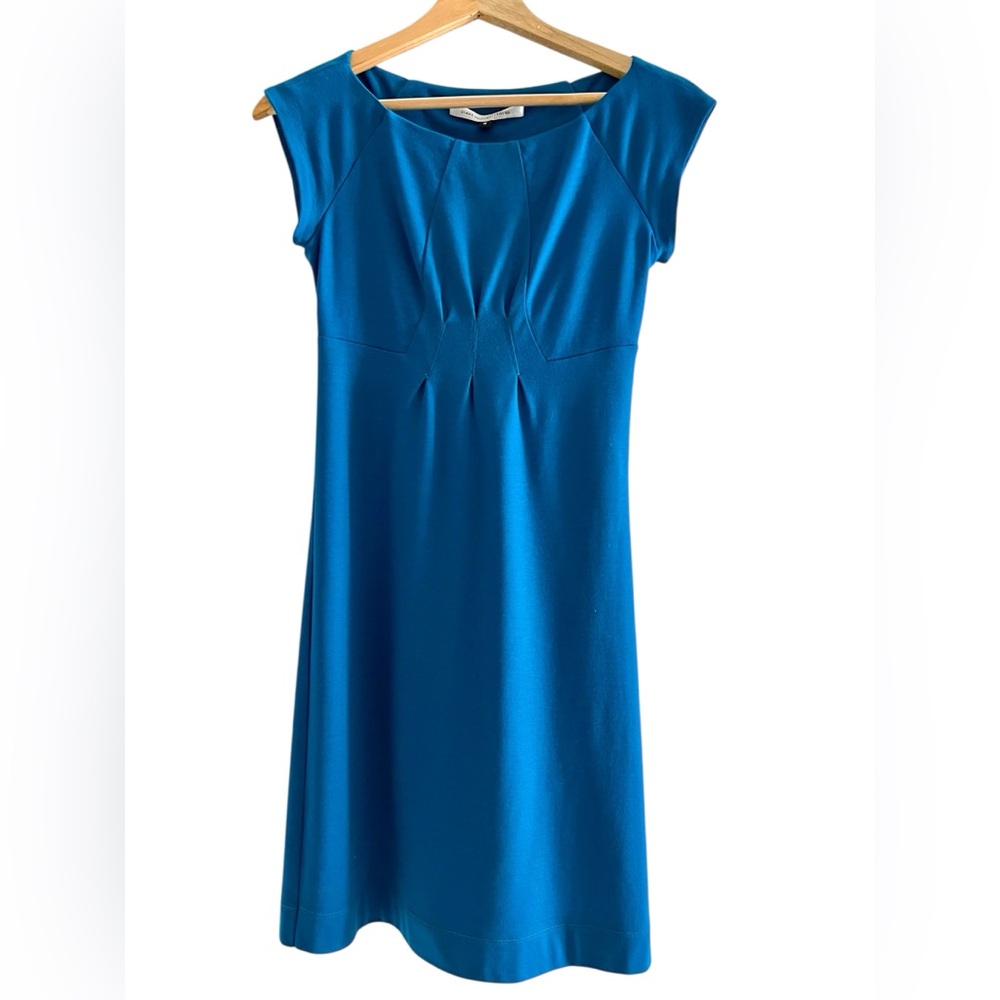 Diane von Furstenberg Chita Teal Dress